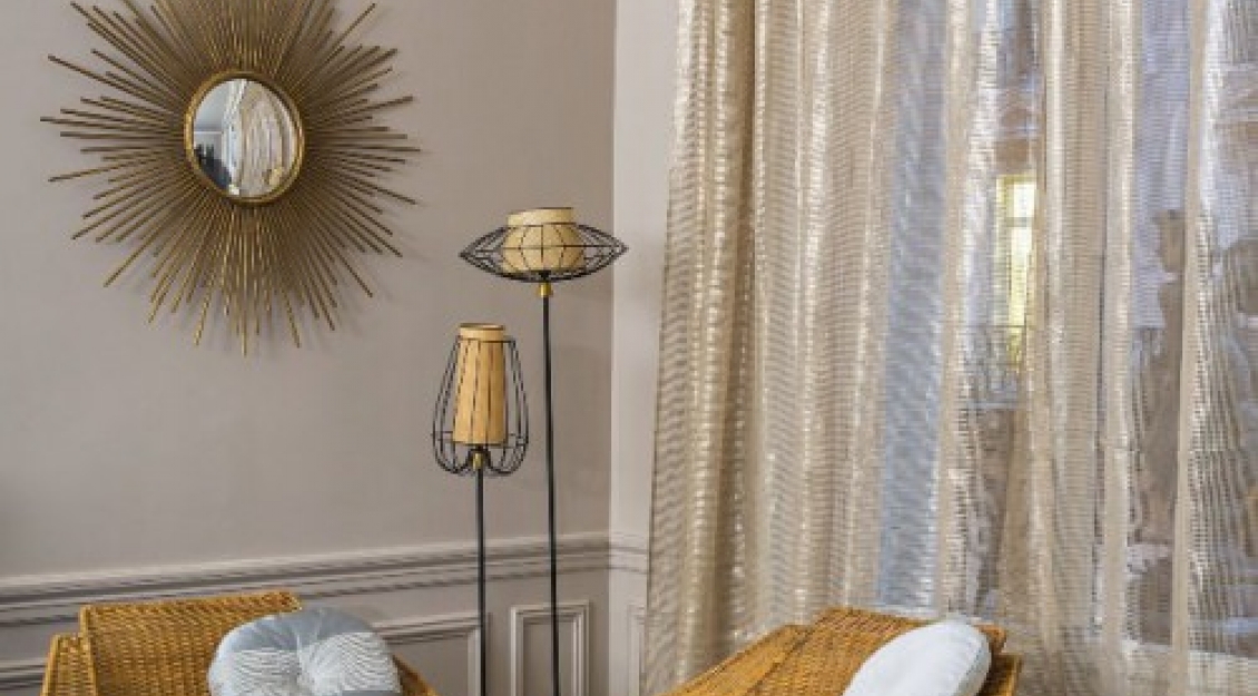 Vorhang FLYNN, Kissen FARREL, STEIN, HOFFMAN, FLETCHER, LAWTON, SUNLIGHT, BAN