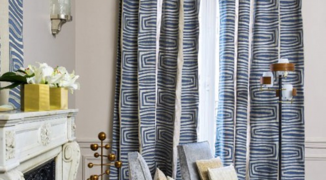 Vorhang SELBY, Stühle OLSON, Kissen DUNCAN, EDWIN