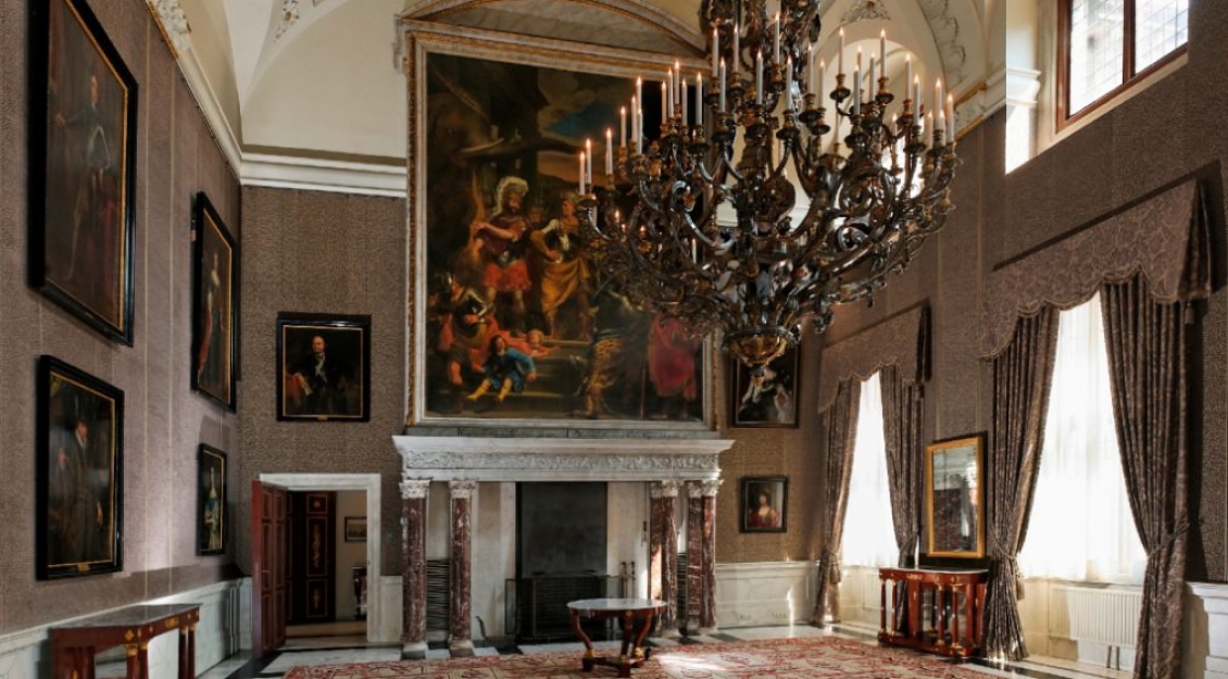 Ramie Wandbespannung Mare granit