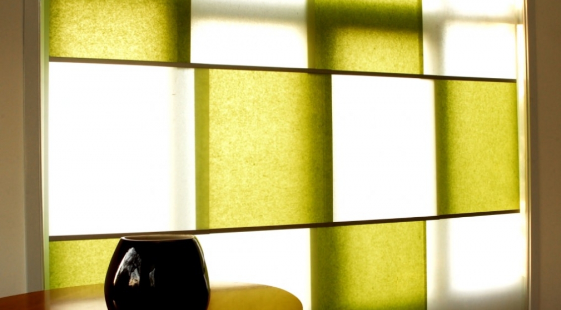 Panelshades im japanischen Stil ermöglichen mehr Individualität