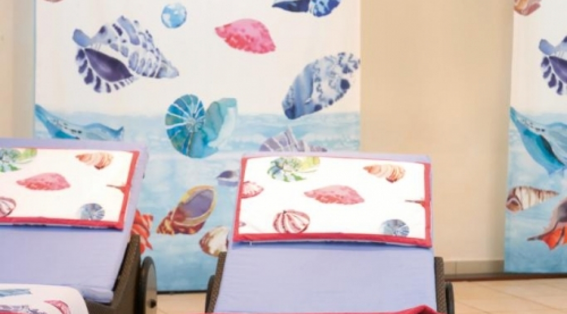 Baumwollplafond 'Big shells' by JAB ANSTOETZ