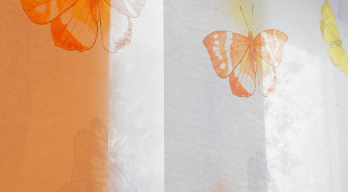 Flächenvorhang JAB HEMISPHERE Butterfly