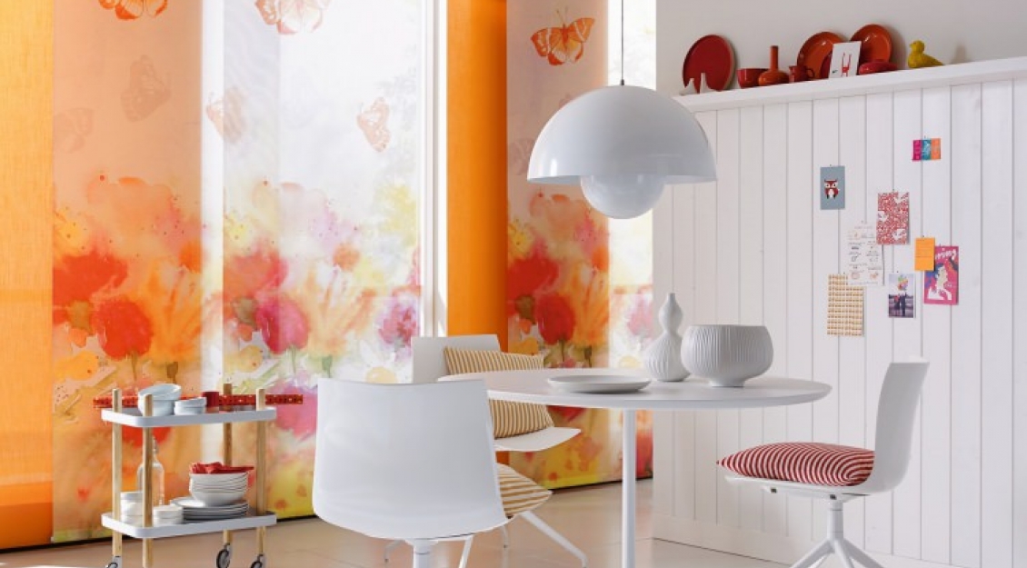 Flächenvorhang JAB HEMISPHERE Butterfly