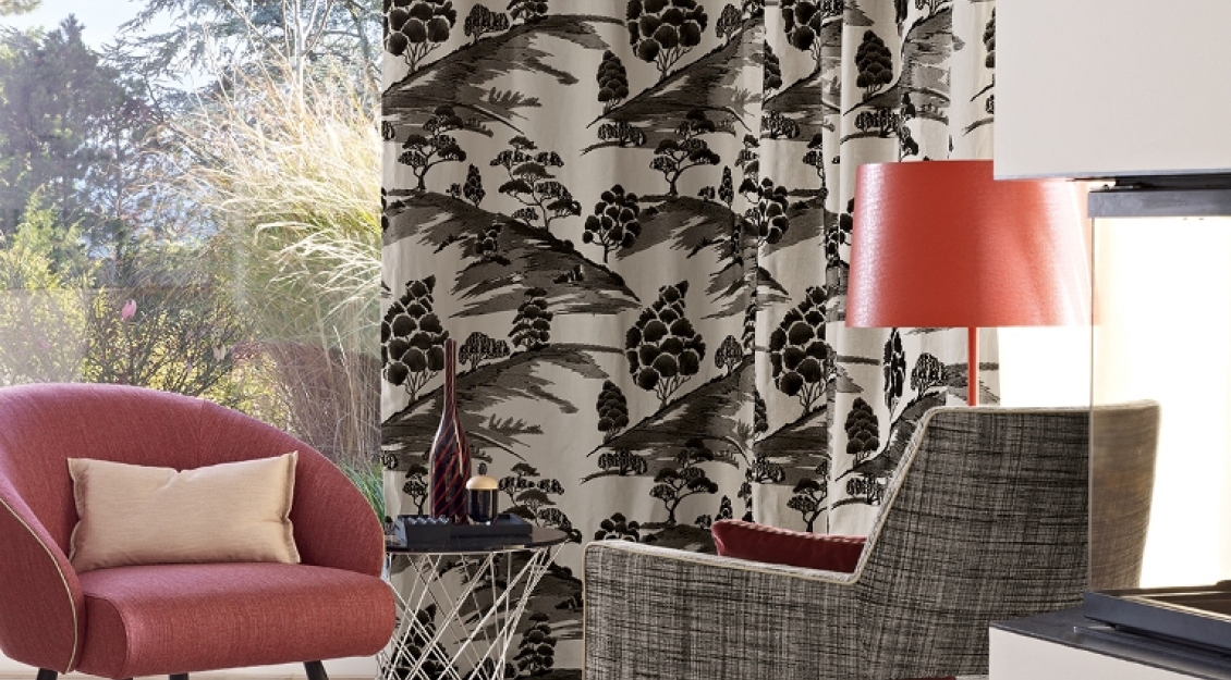 Vorhang Amalfi 997, Sessel Ponti, Movie