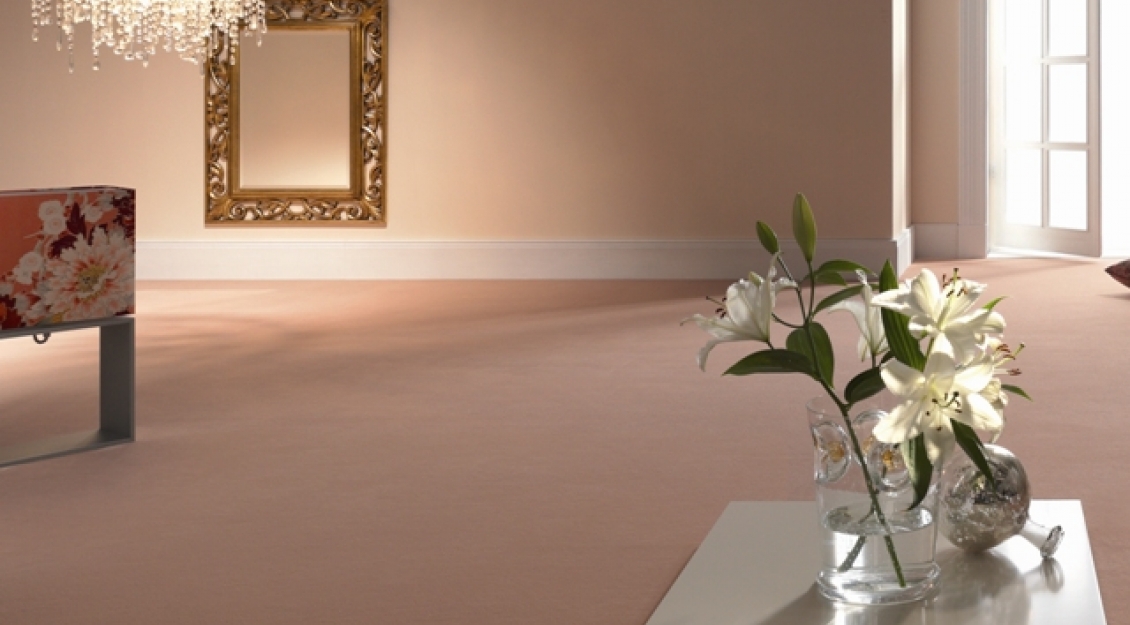 luxuriöser Feinstvelours Vorwerk Nerz in 33 Pastelltönen